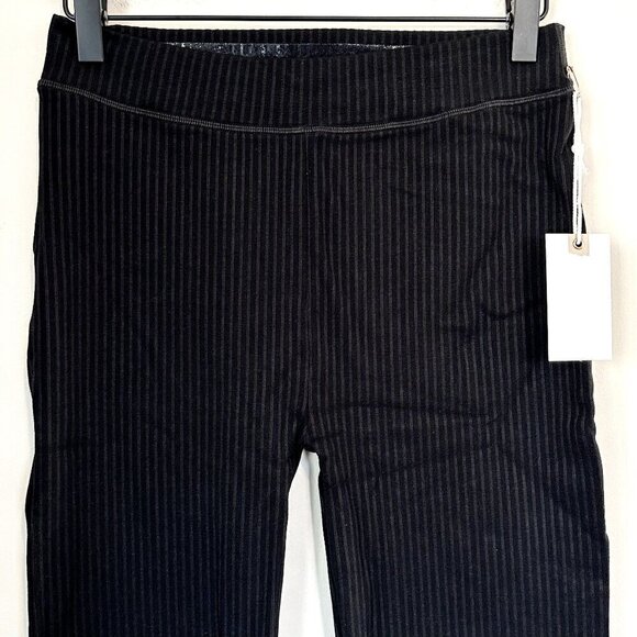 NWT Good American Rib Seamless Flare Pants in Black - 3/4 (Large/Extra Large) - Picture 6 of 8